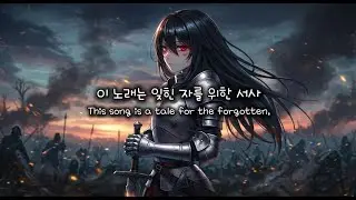 ❤️‍🔥이 노래는 잊힌 자를 위한 서사🔥잊힌 이름의 노래 [가사/해석/lyrics]