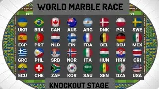 MARBLE SOCCER World Marble Race Round of 32 Knockout Stage Season 2
