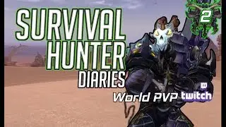 Survival Hunter | 8.1 BFA World PVP - I JUST Wanted to DO World Quest!