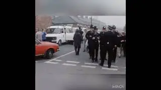 Picketing at Easington Colliery 1984 ***NO SOUND***