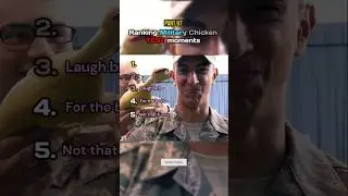 Ranking the military chicken test moments 🐤