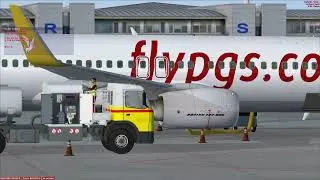 [PMDG 737NGX] [FSX] FS2Crew NGX | Radar Contact | PEGASUS AIRLINES | LTFJ - LTCM | PC2890
