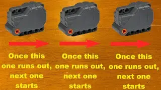 LEGO Pullback Motors in Series [HD]