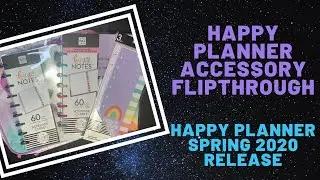 NEW Happy Planner Accessories | Happy Notes | Planner Storage Bag | Spring 2020 Release