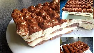 Sin huevo, sin café y sin licor|tiramisú ideal para niños|tiramisú fácil y sin complicaciones