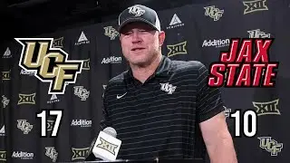 UCF 17, Jacksonville State 10 - Scott Frost Press Conference ⚔️🏈