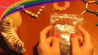ASMR/АСМР обзорчик моих подвесочек для рукоделия. Шепот