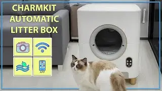 No Effort, No More Stinky Room!! Charmikit - Automatic Litter Box