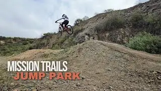 The Mission Trails Jumps are good now!