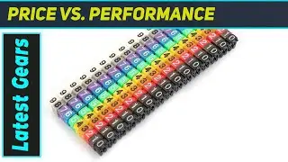 Best Cable Markers: Colorful Digital Number Tube Wire Labels for Perfect Organization