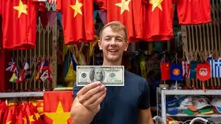 Spending $100 in the world's CHEAPEST country | Hanoi, Vietnam