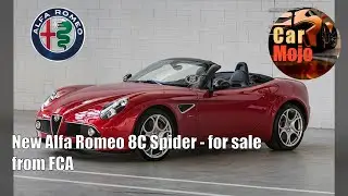 New Alfa Romeo 8C Spider - for sale from FCA | CarMojo