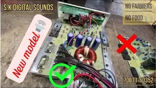 6 channel mono amplifier 🔥🔊