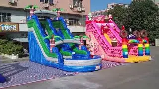 Lilytoys inflatable water slide bounce house for sale for rental