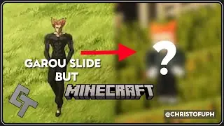 One Punch Man - Garou Slide, но версия Minecraft | Mine-Imator