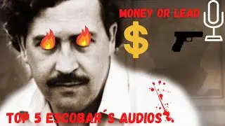 REAL Pablo Escobar&acute;s audio recordings.