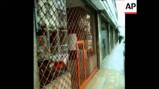 SYND 19 9 74 EFFECTS OF TRANSPORT WORKERS STRIKE IN ARGENTINA