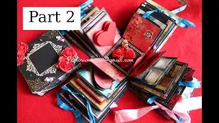 TUTORIAL PART 2 - 5 LAYERED EXPLOSION BOX | DIY GIFT IDEAS |  EXPLODING BOX | EXPLOSION BOXES