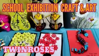 SCHOOL EXHIBITION CRAFT & ART | IDEAS FOR CHILDREN.PART 1