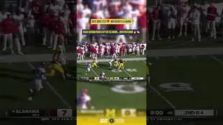 First down, courtesy of Blake Corum 🙌👏(🎥: @espncfb )