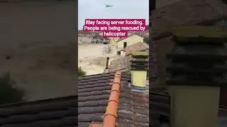 Climate Crisis: #italy #flooding #tuscany #cloudburst #romeo