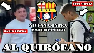MARIO PINEDA Y TITI ORTIZ ENTRARON AL QUIROFANO. SE PIERDEN EL PARTIDO ANTE ESTUDIANTE DE LA PLATA