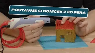 BBC micro:bit a 3D pero: Postavme si domček z 3D pera
