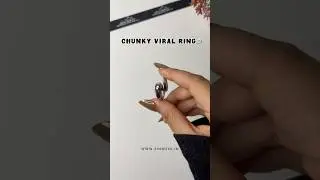 Pinteresty Chunky Ring #Pinterestyrings #chunkyring #ytshorts #shorts #youtubeshorts #ytshortsviral