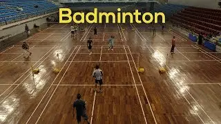 Badminton Court at Jimmy George Sports Hub, Thiruvananthapuram, Kerala