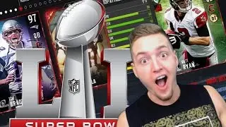 SUPER BOWL CHALLENGE! PATRIOTS VS. FALCONS! MADDEN 17 DRAFT CHAMPIONS