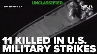 11 killed in US military strikes on 3 alleged drug smuggling boats