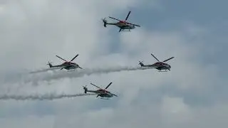 RFLD 26 (Singapore Airshow Preview): IAF Sarang Display Team (Hal Dhruv ALH)
