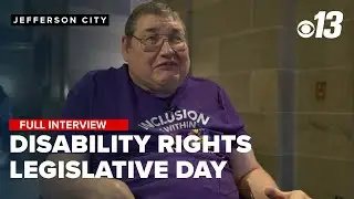 Family navigator speaks during Disability Rights Legislative Day at State Capitol