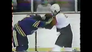 Bob Halkidis vs Ron Sutter