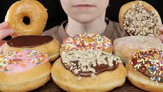 ASMR Dunkin Donuts Dessert Mukbang 먹방