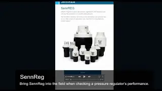 Senninger&reg; Pressure Regulators &ndash; How To Use the SennREG App
