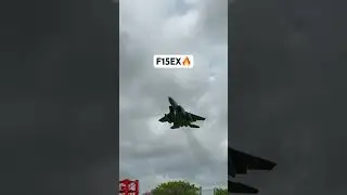 An F-15EX came to Kadena Air Base!#f15ex