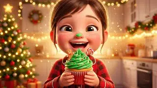 Джонни Джонни, да, папа (Рождественская песня) 🎄 | Детские песенки и стишки Jollytoe