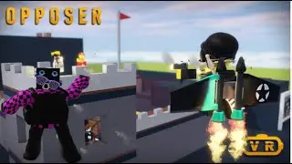 Pelaan Roblox OPPOSER VR ja Muita VR Pelejä