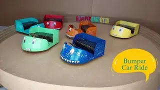 DIY Amusement Park Bumper Car Ride| Bumper Car Ride | Cardboard Project