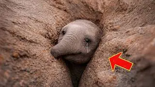 Die Elefantenmutter weigerte sich zu gehen und wartete zwei Tage lang auf ihr gefangenes Kalb