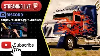 ETS 2= Day 146 = Optimus Prime = SOUND = MODS = TRUCK = MODS = COME JOIN THE CHAT.