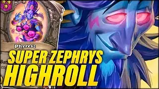 Super Highroll on Zephrys and No Poison Lets Go | Dogdog Hearthstone Battlegrounds