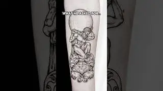 When the Client Asks &ldquo;Can I Get a Greek Mythology Tattoo?&rdquo; 🙂&zwj;&harr;️ #shorts