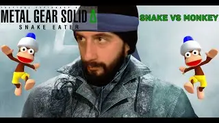 Metal Gear Solid Delta: Snake Eater Snake VS Monkey!