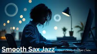 Smooth Jazz Music for Study 🎶 Relaxing Saxophone & Piano Night Vibes