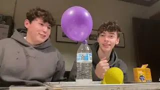 CHEM DEMO#1 baking soda + vinegar 