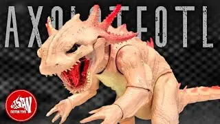 Kaiju Axolotl!!! Ricsan Custom Toys Super Articulated Axoloteotl Review!!!
