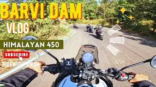 Mumbai To Badlapur Exploring Barvi Dam: Scenic Motovlog Adventure on My Himalayan 450 Pure Motovlog