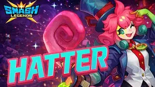 HATTER É LOUCA?! 🎩😈 O Caos em Forma de Personagem | Smash Legends